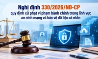 Nghị định 330/2026/NĐ-CP quy định xử phạt vi phạm hành chính trong lĩnh vực an ninh mạng và bảo vệ dữ liệu cá nhân như thế nào?