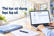 Học bạ số được sử dụng để làm những thủ tục gì?
