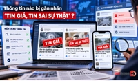 Thông tin nào bị gắn nhãn “TIN GIẢ, TIN SAI SỰ THẬT”?