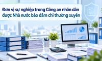 Trường hợp nào đơn vị sự nghiệp trong Công an nhân dân được Nhà nước bảo đảm chi thường xuyên?
