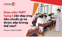 Tiêu chuẩn, xếp lương giáo viên THPT hạng I mới nhất