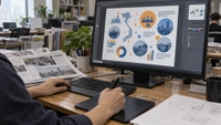 Infographic làm từ bài báo đã có và Infographic xây dựng mới được tính định mức thế nào?