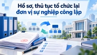 Hồ sơ, thủ tục tổ chức lại đơn vị sự nghiệp công lập được quy định như thế nào?