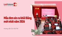 Mẫu Đơn xin ra khỏi Đảng thuyết phục và mới nhất