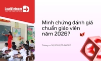 Minh chứng đánh giá chuẩn giáo viên mới nhất 