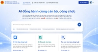 Hoàn thành thông báo tài khoản, đôn đốc sử dụng AI công vụ trước ngày 20/10/2026