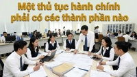 Một thủ tục hành chính phải có các thành phần nào?