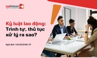 Trình xử lý kỷ luật lao động mới nhất năm 2026