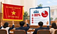 Đề nghị xét tặng Cờ thi đua của Văn phòng Chính phủ phải có ít nhất 80% phiếu đồng ý