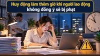 Huy động làm thêm giờ khi người lao động không đồng ý bị phạt bao nhiêu theo Nghị định 283/2026/NĐ-CP?