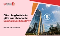 Điều chuyển tài sản giữa các chi nhánh có phải xuất hóa đơn không?