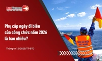 Phụ cấp ngày đi biển của công chức mới nhất năm 2026