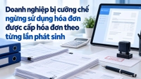 Doanh nghiệp bị cưỡng chế ngừng sử dụng hóa đơn có được cấp hóa đơn theo từng lần phát sinh không?