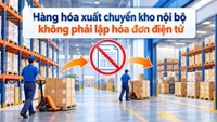 Hàng hóa xuất chuyển kho nội bộ có phải lập hóa đơn điện tử không?