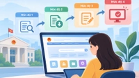 Dịch vụ công trực tuyến chủ động được chia thành những mức độ nào?