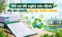 Hồ sơ, thủ tục đề nghị xác định dự án xanh, dự án tuần hoàn như thế nào?