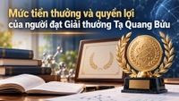 Người đạt Giải thưởng Tạ Quang Bửu được thưởng bao nhiêu tiền và hưởng những quyền lợi gì?