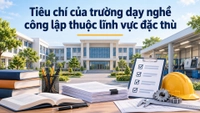 Trường dạy nghề công lập thuộc lĩnh vực đặc thù phải đáp ứng tiêu chí gì?