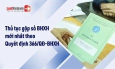 Thủ tục gộp sổ bảo hiểm xã hội mới nhất theo Quyết định 366/QĐ-BHXH