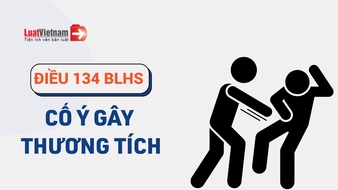 Cố ý gây thương tích bị phạt thế nào theo Điều 134 Bộ luật Hình sự?