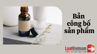 Mẫu bản công bố sản phẩm mới nhất 2025