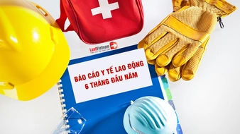 Mẫu Báo cáo y tế lao động 6 tháng đầu năm 2025