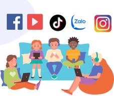 Không được bình luận làm ảnh hưởng tiêu cực tới tâm lý trẻ em trên mạng xã hội