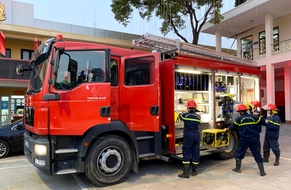 Từ 01/7/2025, cản trở phương tiện PCCC, cứu hộ thực hiện nhiệm vụ phạt đến 25 triệu đồng