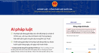 Cổng Pháp luật quốc gia với AI pháp luật là thành tựu nổi bật của ngành tư pháp về chuyển đổi