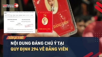 Video: Quy định đáng chú ý tại Quy định 294 về Đảng viên từ 01/7/2025