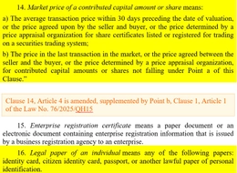The MIX Content of the Law on Enterprises 2025 – Free from LuatVietnam