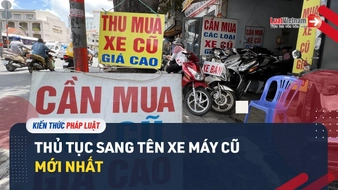 Video: 3 bước để sang tên xe máy cũ
