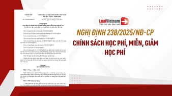 Tải toàn văn Nghị định 238/2025/NĐ-CP về chính sách học phí [PDF, word]