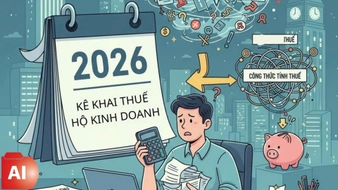 AI Luật trả lời 5+ câu hỏi thường gặp về thuế đối với hộ kinh doanh từ 2026