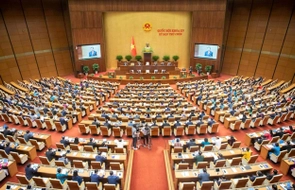 Sáng 26/11/2025, Quốc hội biểu quyết thông qua 4 Luật