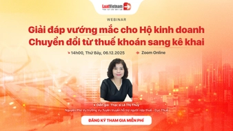[Recap] Webinar: Thuế đối với hộ kinh doanh chuyển từ thuế khoán sang kê khai