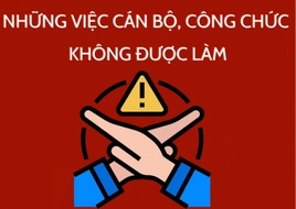 Những việc viên chức không được làm theo Luật Viên chức 2025