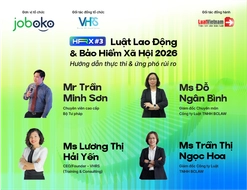WEBINAR HRX#03: Cập nhật Luật Lao động & BHXH 2026 - Hướng dẫn thực thi & Ứng phó rủi ro