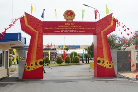 Hướng dẫn trang trí địa điểm bỏ phiếu bầu cử đại biểu Quốc hội, đại biểu HĐND