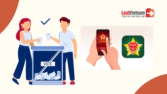 Chỉ vài thao tác đơn giản trên trên VNeID, biết được ngay khu vực mình bỏ phiếu