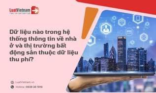 Dữ liệu nào trong hệ thống thông tin về nhà ở và thị trường bất động sản thuộc dữ liệu thu phí?