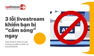 Livestream kiểu này rất dễ bị “cấm sóng”: 3 trường hợp cần tránh 
