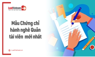 Mẫu TP-QTV-09: Chứng chỉ hành nghề Quản tài viên 2026