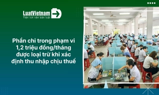 Tiền ăn giữa ca, ăn trưa vượt quá 1,2 triệu đồng/người lao động/tháng mới tính vào thu nhập chịu thuế TNCN (Đề xuất) 