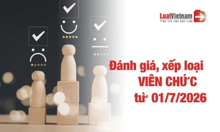 Viên chức được đánh giá thế nào để xếp loại cuối năm từ 01/7/2026? [Dự kiến]