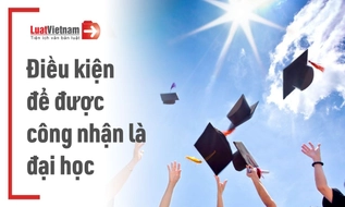 Cần đáp ứng những điều kiện gì để được công nhận là đại học?
