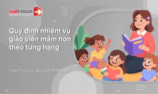 9 điểm mới tại Thông tư 28/2026/TT-BGDĐT về chuẩn nghề nghiệp giáo viên mầm non
