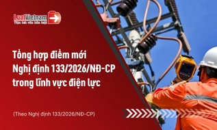 7 điểm mới của Nghị định 133/2026/NĐ-CP về xử phạt VPHC trong lĩnh vực điện lực 