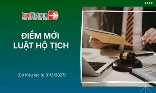 10 điểm mới tại Luật Hộ tịch (sửa đổi) 2026