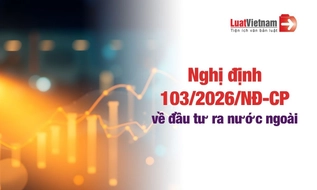 5 điểm mới về đầu tư ra nước ngoài tại Nghị định 103/2026/NĐ-CP